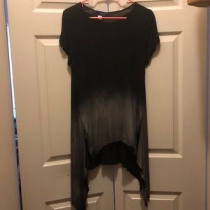 Francesca’s Black and Gray Top